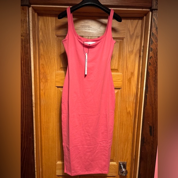 Susana Monaco Scoop Tank Dress XS New Azalea Sleeveless Pink - Picture 1 of 5